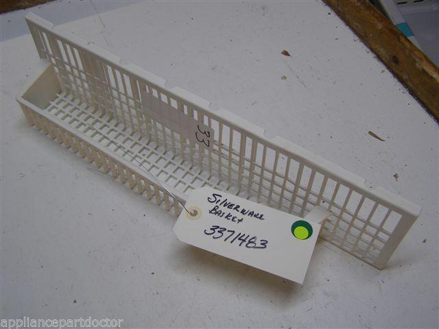 KENMORE DISHWASHER 3371483 SILVERWARE BASKET USED PART ASSEMBLY KENMORE DISHWASHER 3371483 SILVERWARE BASKET USED PART ASSEMBLY